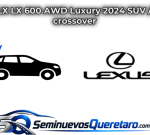 Inicio 1 LX LX 600 AWD Luxury 2024 SUV crossover Lexus
