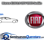 Inicio 3 Marea ELX 2.0 20V 2001 Sedan Fiat