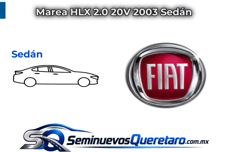 Inicio 6 Marea HLX 2.0 20V 2003 Sedan Fiat