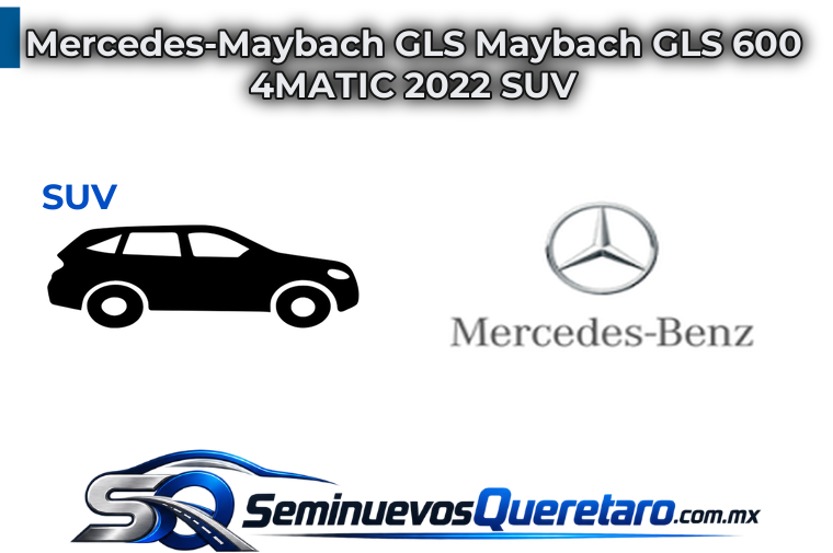 Inicio 2 Mercedes Maybach GLS Maybach GLS 600 4MATIC 2022 SUV Mercedes Benz