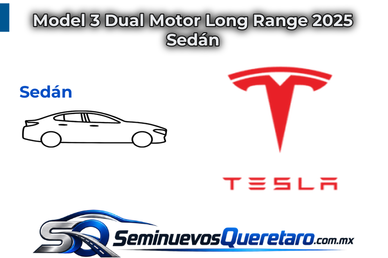 Inicio 8 Model 3 Dual Motor Long Range 2025 Sedan Tesla