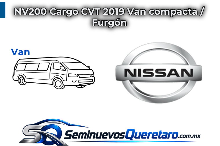 NV200 Cargo CVT 2019 Van compacta Furgon Nissan