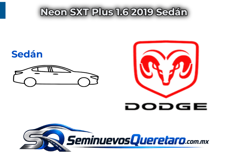 Neon SXT Plus 1.6 2019 Sedan Dodge