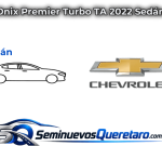 Inicio 12 Onix Premier Turbo TA 2022 Sedan Chevrolet