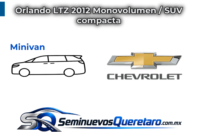 Inicio 1 Orlando LTZ 2012 Monovolumen SUV compacta Chevrolet