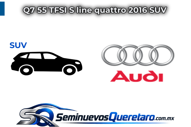 Q7 55 TFSI S line quattro 2016 SUV Audi