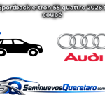 Inicio 4 Q8 Sportback e tron 55 quattro 2026 SUV coupe Audi