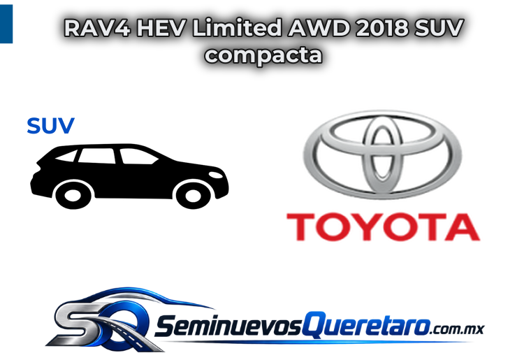 RAV4 HEV Limited AWD 2018 SUV compacta Toyota