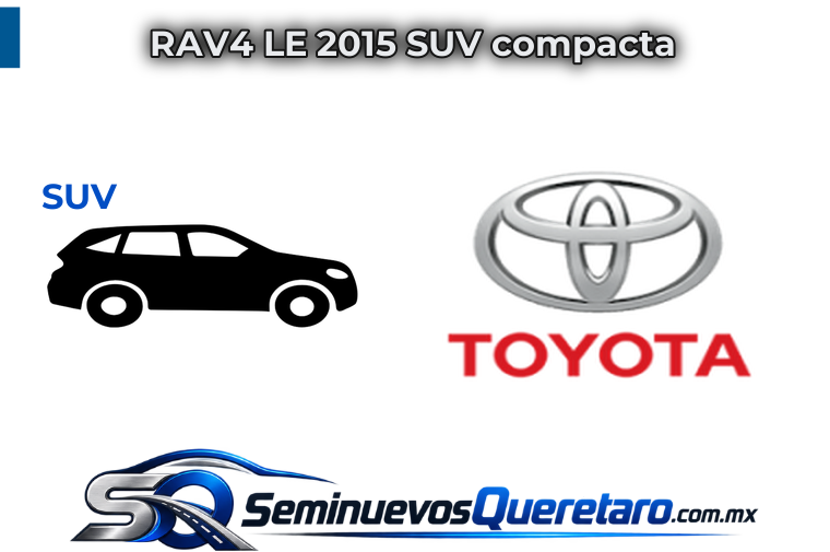 RAV4 LE 2015 SUV compacta Toyota
