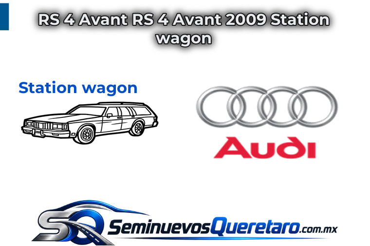 Inicio 9 RS 4 Avant RS 4 Avant 2009 Station wagon Audi