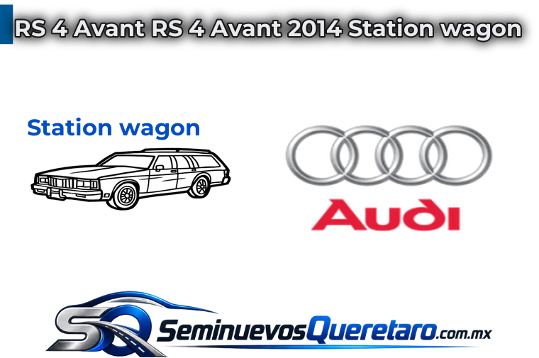 Inicio 10 RS 4 Avant RS 4 Avant 2014 Station wagon Audi