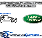 Inicio 3 Range Rover Sport SV P635 MHEV 4x4 TA 2023 SUV todoterreno Land Rover