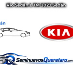 Inicio 3 Rio Sedan L TM 2023 Sedan Kia