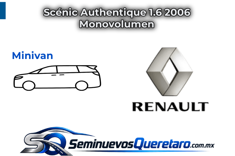 Inicio 10 Scenic Authentique 1.6 2006 Monovolumen Renault