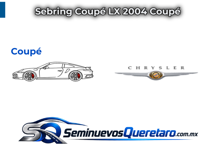 Inicio 3 Sebring Coupe LX 2004 Coupe Chrysler