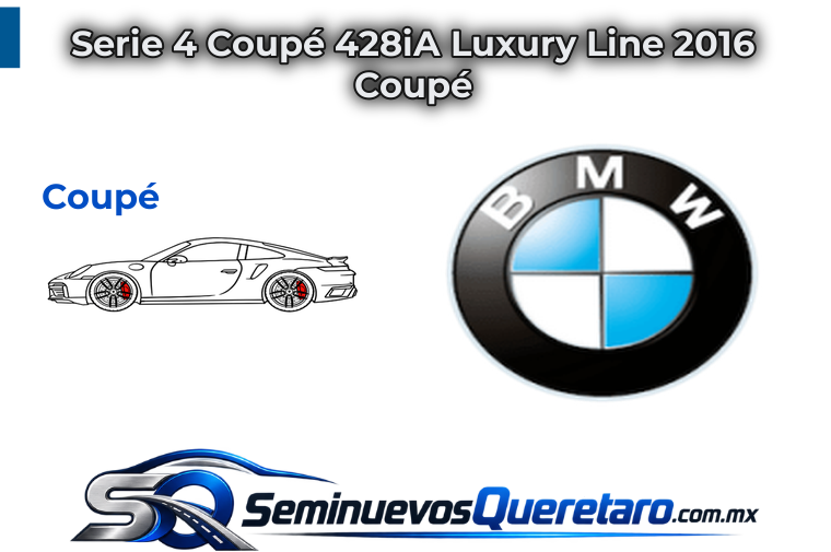 Inicio 2 Serie 4 Coupe 428iA Luxury Line 2016 Coupe BMW