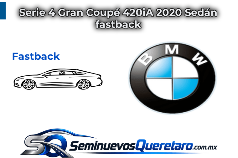 Serie 4 Gran Coupe 420iA 2020 Sedan fastback BMW