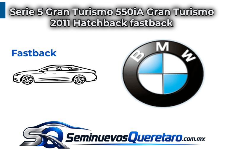 Inicio 6 Serie 5 Gran Turismo 550iA Gran Turismo 2011 Hatchback fastback BMW