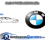Inicio 2 Serie 7 740iA 2016 Sedan BMW