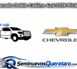 Inicio 2 Silverado Doble Cabina 4x4 2016 Pick up Chevrolet