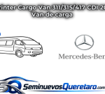 Inicio 3 Sprinter Cargo Van 311 315 417 CDI 2019 Van de carga Mercedes Benz
