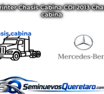 Inicio 6 Sprinter Chasis Cabina CDI 2013 Chasis cabina Mercedes Benz