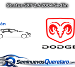 Inicio 7 Stratus SXT 2.4 2004 Sedan Dodge