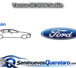 Inicio 1 Taurus SE 2006 Sedan Ford