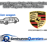Inicio 1 Taycan Taycan Turbo S Cross Turismo 2025 Wagon Cross Turismo Porsche