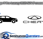 Inicio 2 Tiggo 7 Pro Luxury 2023 SUV crossover Chirey
