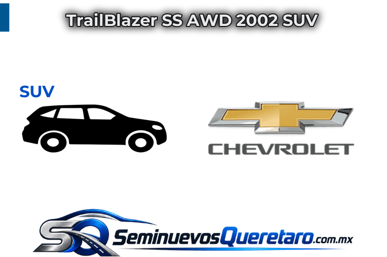 Inicio 8 TrailBlazer SS AWD 2002 SUV Chevrolet