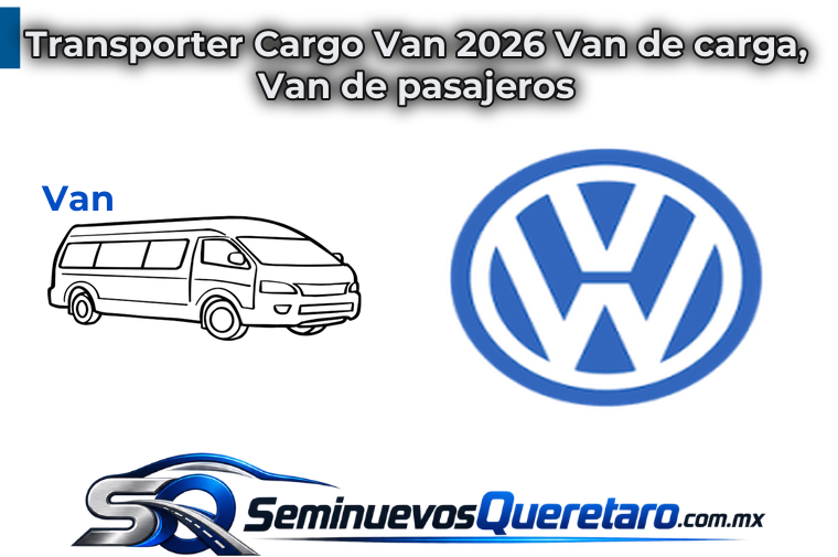 Inicio 7 Transporter Cargo Van 2026 Van de carga Van de pasajeros Volkswagen
