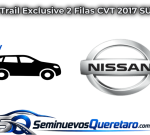 Inicio 6 X Trail Exclusive 2 Filas CVT 2017 SUV Nissan