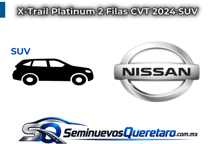 X Trail Platinum 2 Filas CVT 2024 SUV Nissan