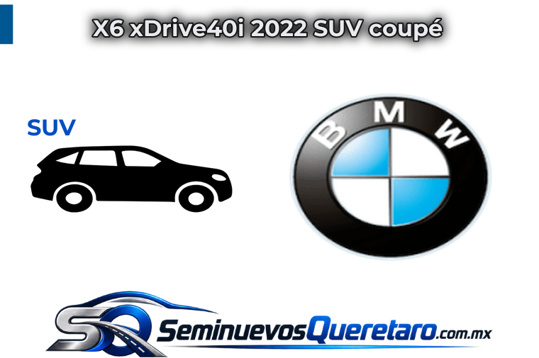 X6 xDrive40i 2022 SUV coupe BMW