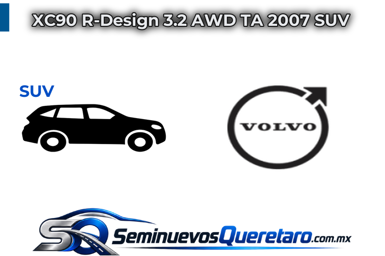 Inicio 4 XC90 R Design 3.2 AWD TA 2007 SUV Volvo